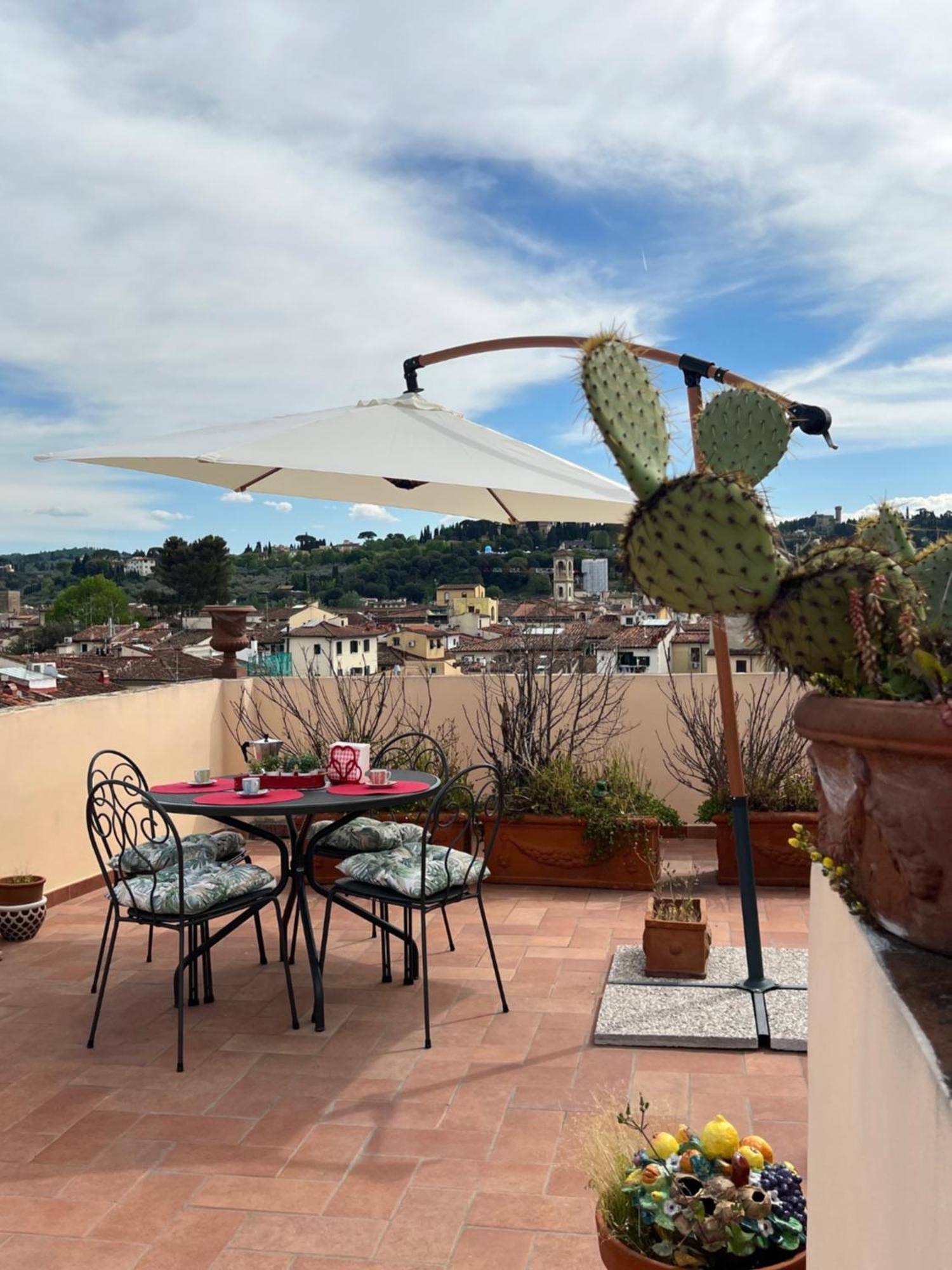 Bianca'S Home-Breathtaking Terrace 360° View Of Florencie Exteriér fotografie