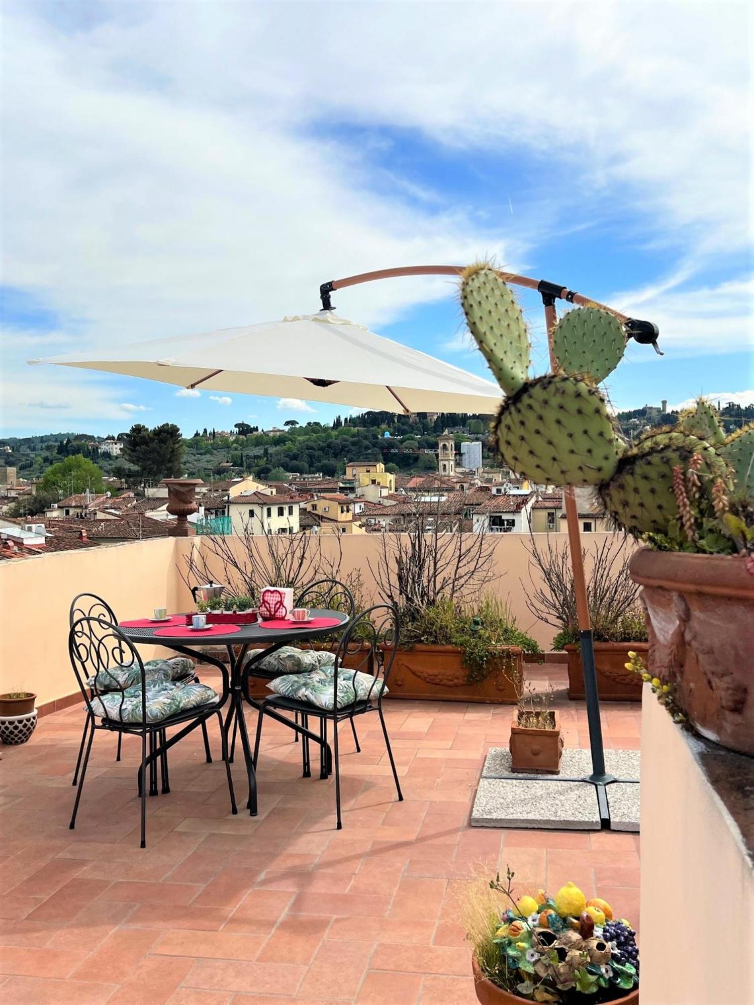 Bianca'S Home-Breathtaking Terrace 360° View Of Florencie Exteriér fotografie
